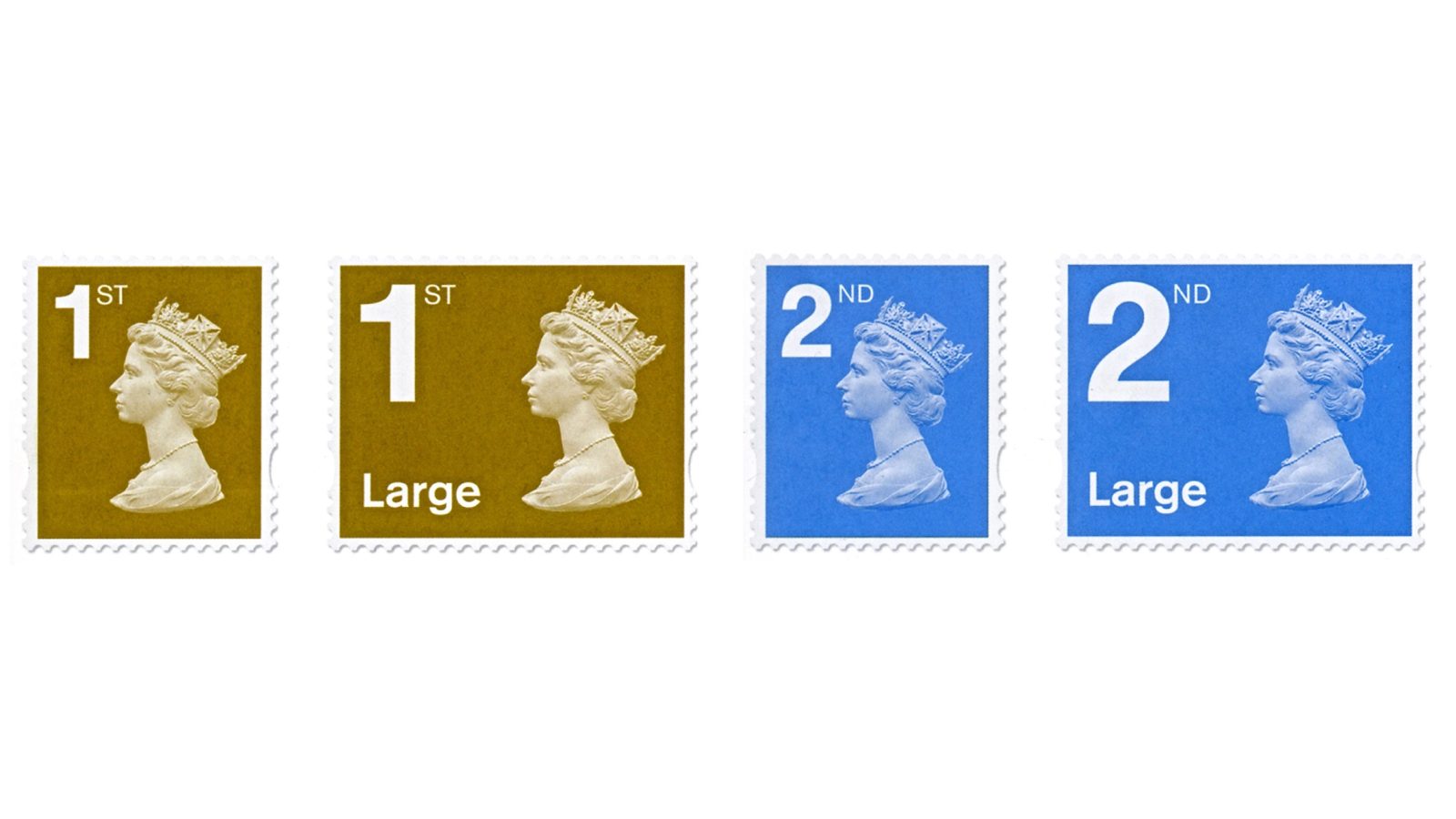 5 ROYAL MAIL STAMPS 2001 extend